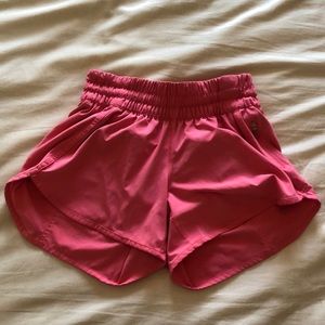 Lululemon running shorts (pink)